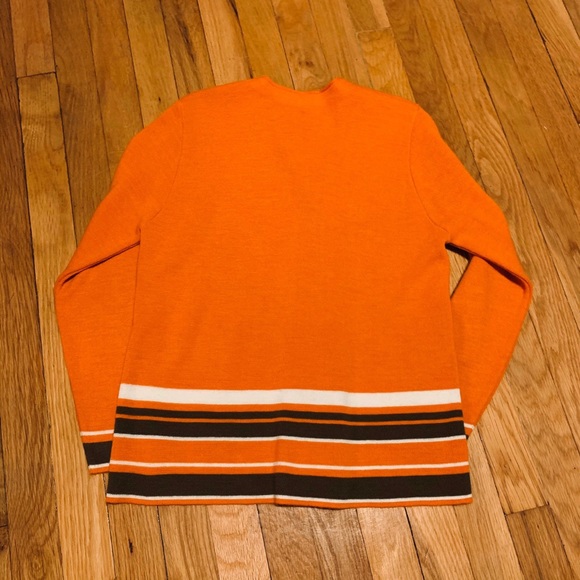 W  OK MENS 70s BOHO RETRO CARDIGAN ! - Picture 2 of 4